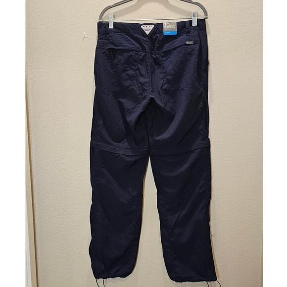 NWT Columbia Women's Straight Leg Active Fit Convertible Trail Pants 10R - Picture 4 of 8